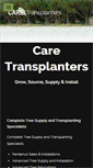 Mobile Screenshot of caretransplanters.com.au